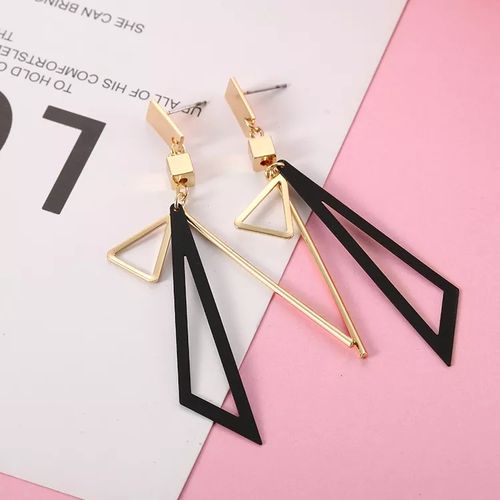 Boucles D'oreilles Longues Triangle