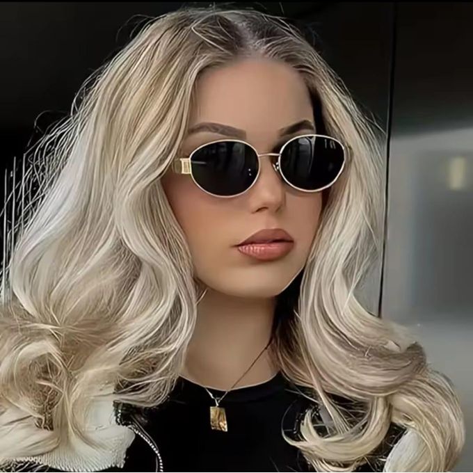 Lunettes de Soleil Ovale Rétro thumbnail 4
