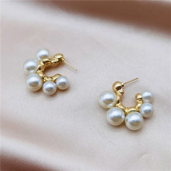 Boucles D'oreilles En Perle