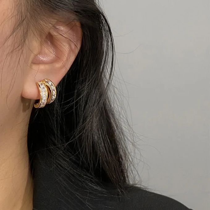 Boucles D'oreilles Rondes thumbnail 3