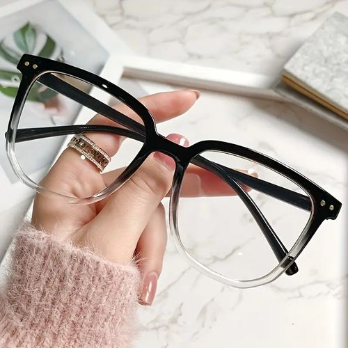 Lunettes Carrées Transparente