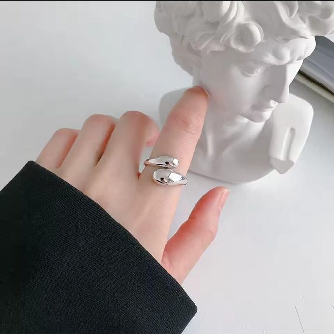 Bague Ouverte Argentée thumbnail 3