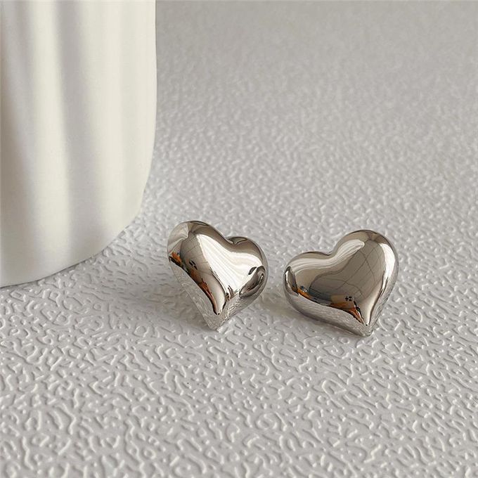 Boucles D'oreilles en Forme de Cœur thumbnail 3