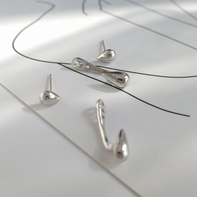 Boucles D'oreilles petite goutte d'eau