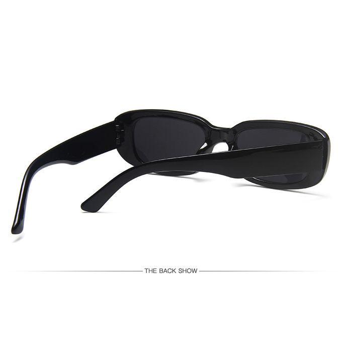 Lunettes de Soleil Rétro Rectangulaires