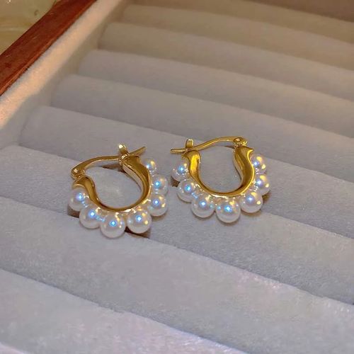 Boucles d’oreilles en perles