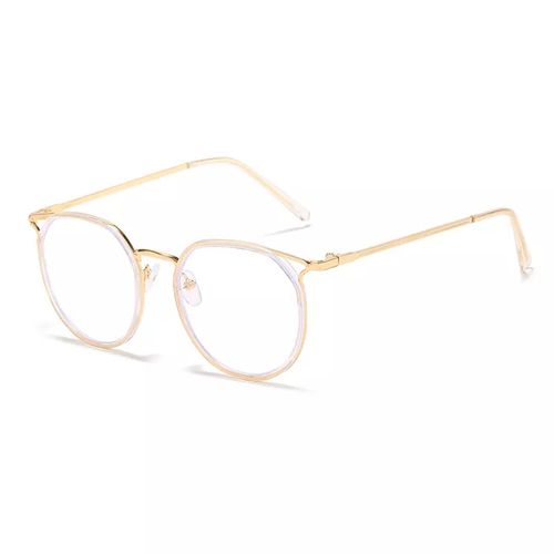 Lunettes rondes Anti-lumière bleue