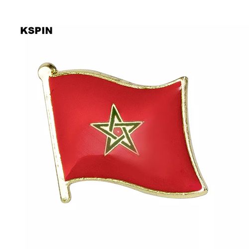 Broches de drapeau national Maroc thumbnail 1