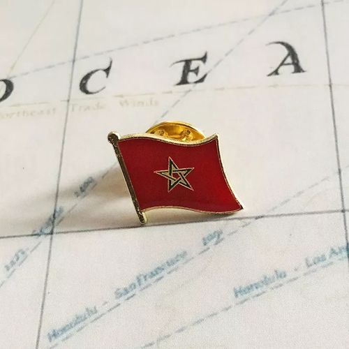 Broches de drapeau national Maroc thumbnail 3