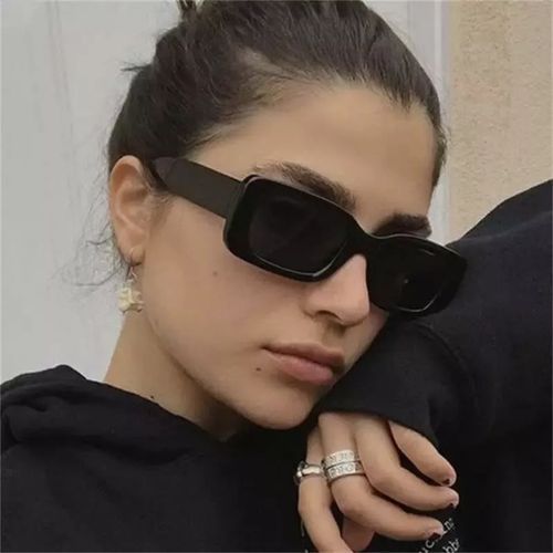 Lunettes de Soleil Rétro Rectangulaires