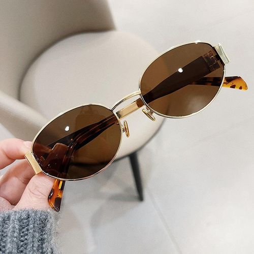 Lunettes de soleil ovale