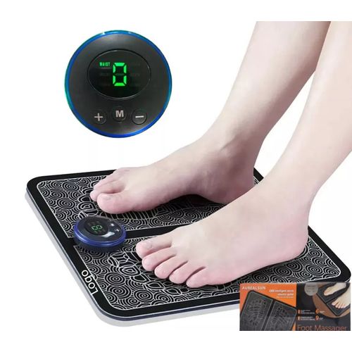 Tapis de Massage électrique EMS, stimulateur musculaire des pieds