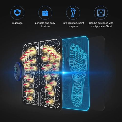 Tapis de Massage électrique EMS, stimulateur musculaire des pieds thumbnail 3