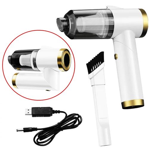 vacuum cleaner Nettoyeur Aspirateur Vacuum 2in1 Avec Lumière LED Mini Sans Fil voiture maison