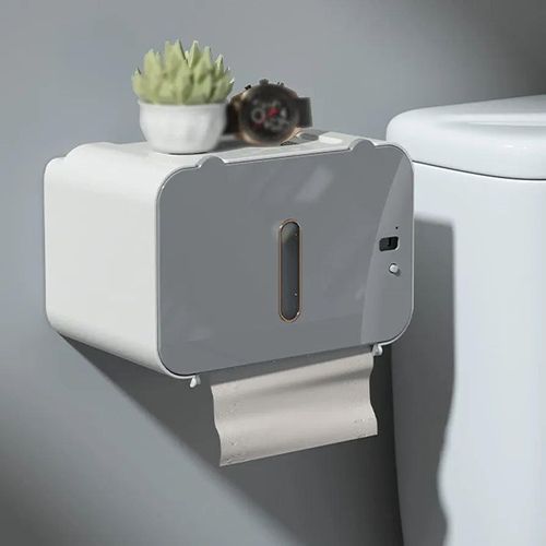 Boîte à Mouchoirs Automatique Murale Porte-Papier, Distributeur électronique de Serviette