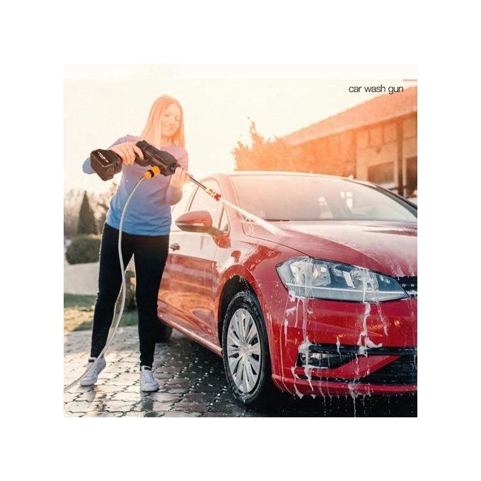 Pistolet à Eau Automobile Haute Pression sans Fil avec 2 batterie 48V,Lavage de Électrique