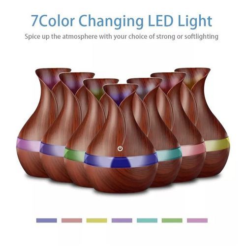 Diffuseur Parfum USB Humidificateur d'air, 7 couleurs LED, à Huile Essentielle thumbnail 2