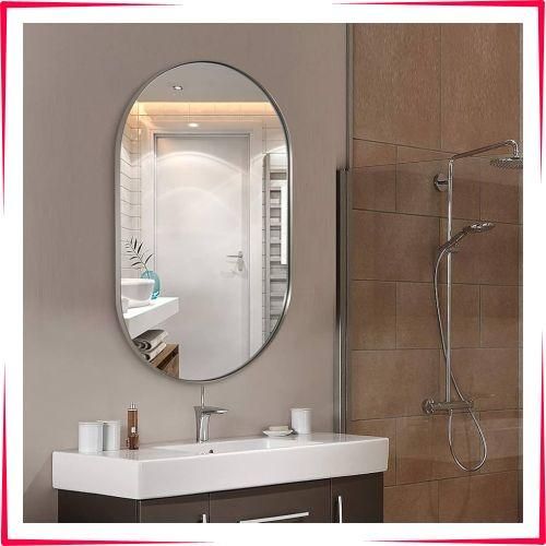 Genetic Miroir de salle de bain ovale