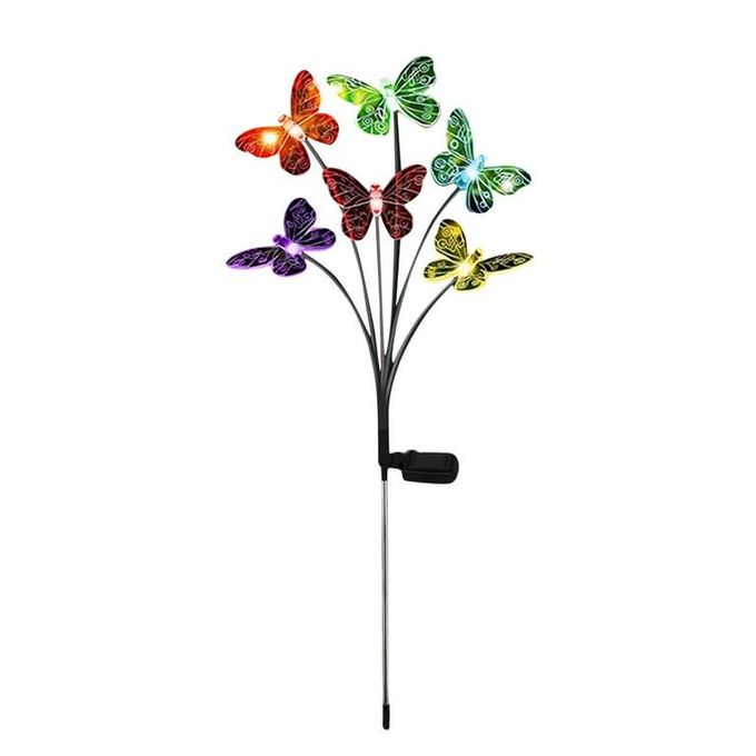 2 Pcs Lampes solaires de jardin, lampes pivotantes, lampes solaires extérieures 10 Led