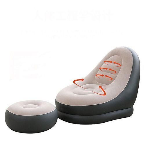 Ensemble fauteuil + pouf gonflables Ultra Lounge