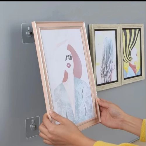 20 Pièces Crochet Adhésif Transparent,Crochet Adhesif Mural Tableau thumbnail 3