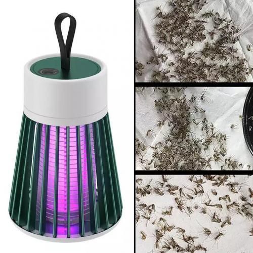 USB LED lampe électrique tueur de moustiques Portable 360 degré thumbnail 2