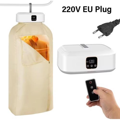 Sèche Linge Electrique Séchoir , Sèche Vêtement sac de séchage Cintre Portable