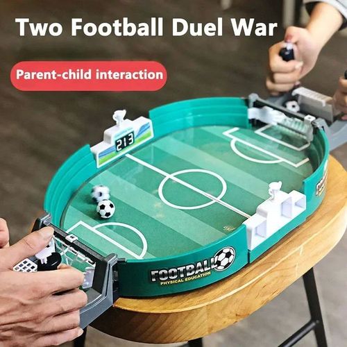 Mini Terrain de Football de Table à Deux Joueurs Jouet Sportif pour les Petits thumbnail 1