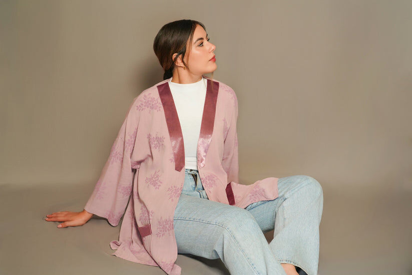 MAUVELOUS KIMONO CARDIGAN