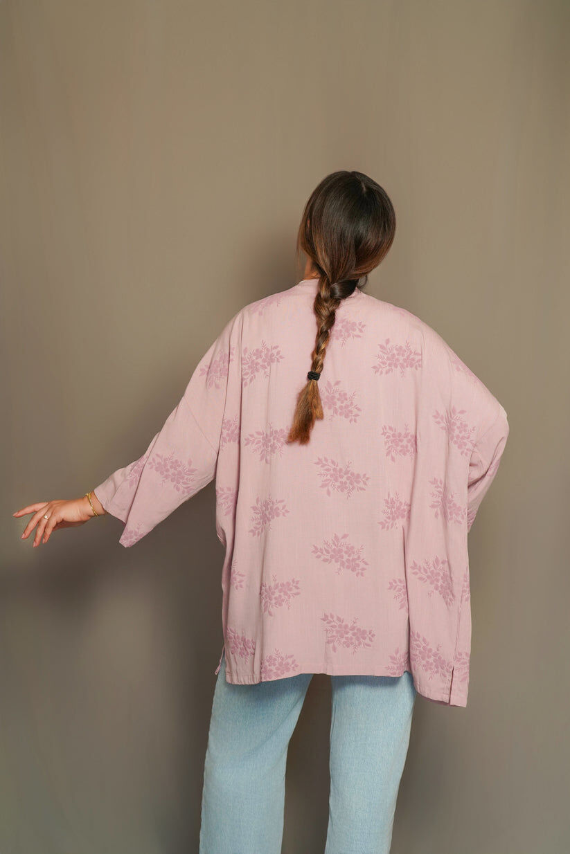 MAUVELOUS KIMONO CARDIGAN thumbnail 4