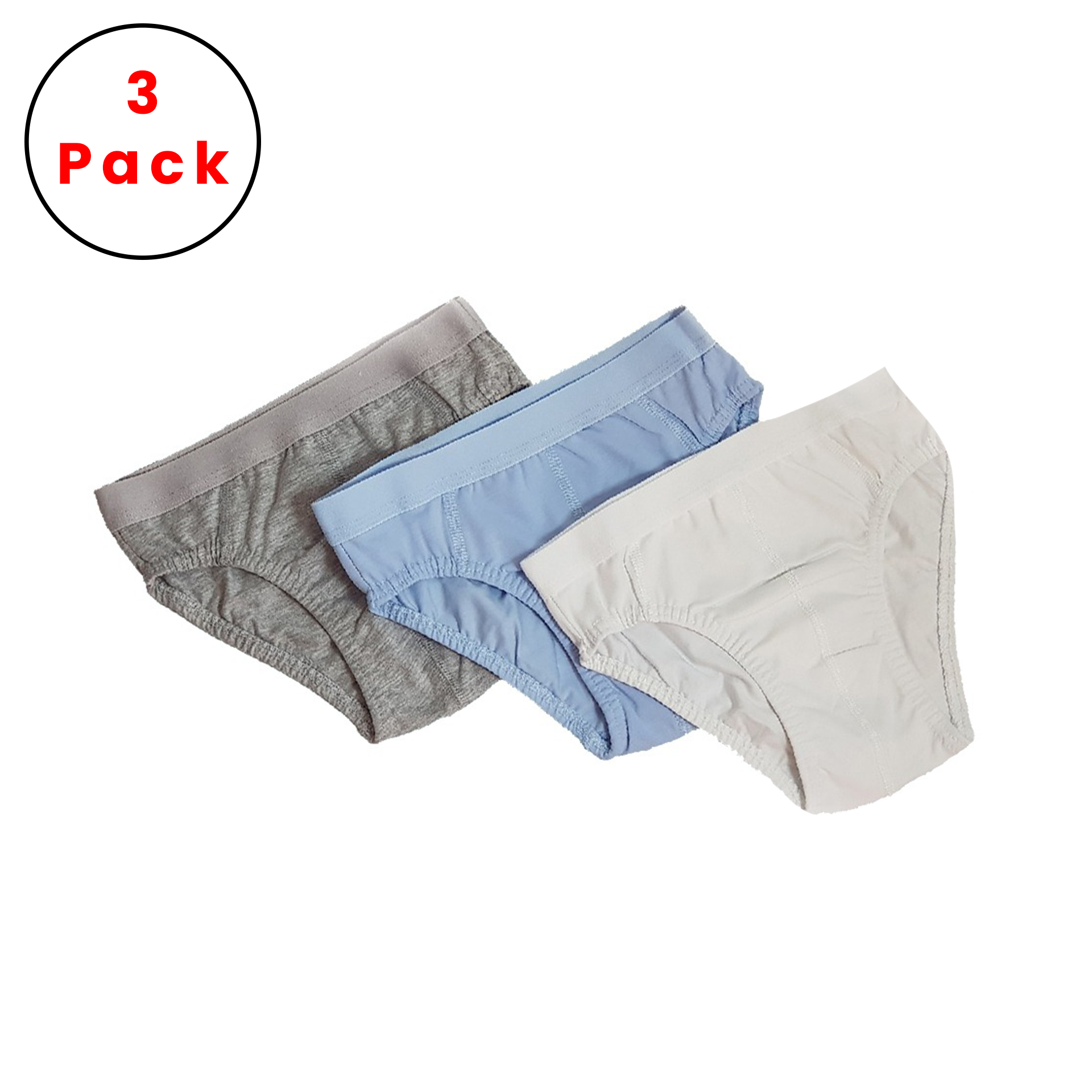 Lot De 3 Slips Garçon