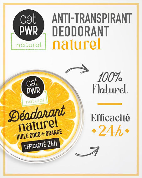 Anti-Transpirant / Déodorant Naturel Efficacité 24H Sans Sel d'Aluminium thumbnail 1