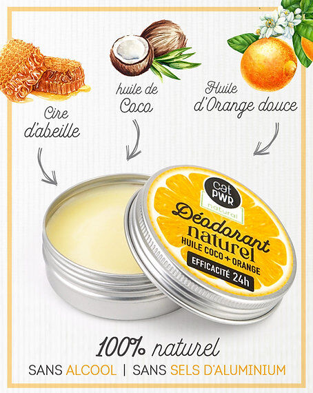 Anti-Transpirant / Déodorant Naturel Efficacité 24H Sans Sel d'Aluminium thumbnail 2