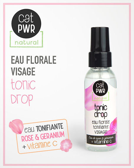 Tonic Drop Brume Visage Tonifiante à l'eau de Rose & Vitamine C