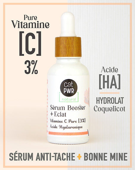Booster Declat Sérum de Jour à la VitamineE C pure [3%] + HA