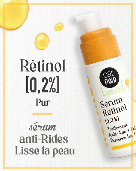 Traitement Rétinol pur [0,2%] Sérum Concentré Anti-Age & Anti-Rides + Eclat thumbnail 2