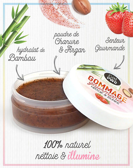 Gommage Visage Gourmand Nettoyant et Exfoliant Ultra Doux + Eclat thumbnail 2