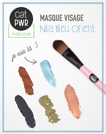 Nila Bleu Orient Masque Visage Eclaircissant + Unifie le Teint thumbnail 3