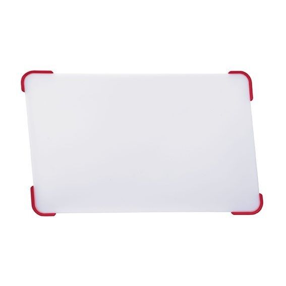 PLANCHE A DÉCOUPER BLANC ANTI-DER ROUGE