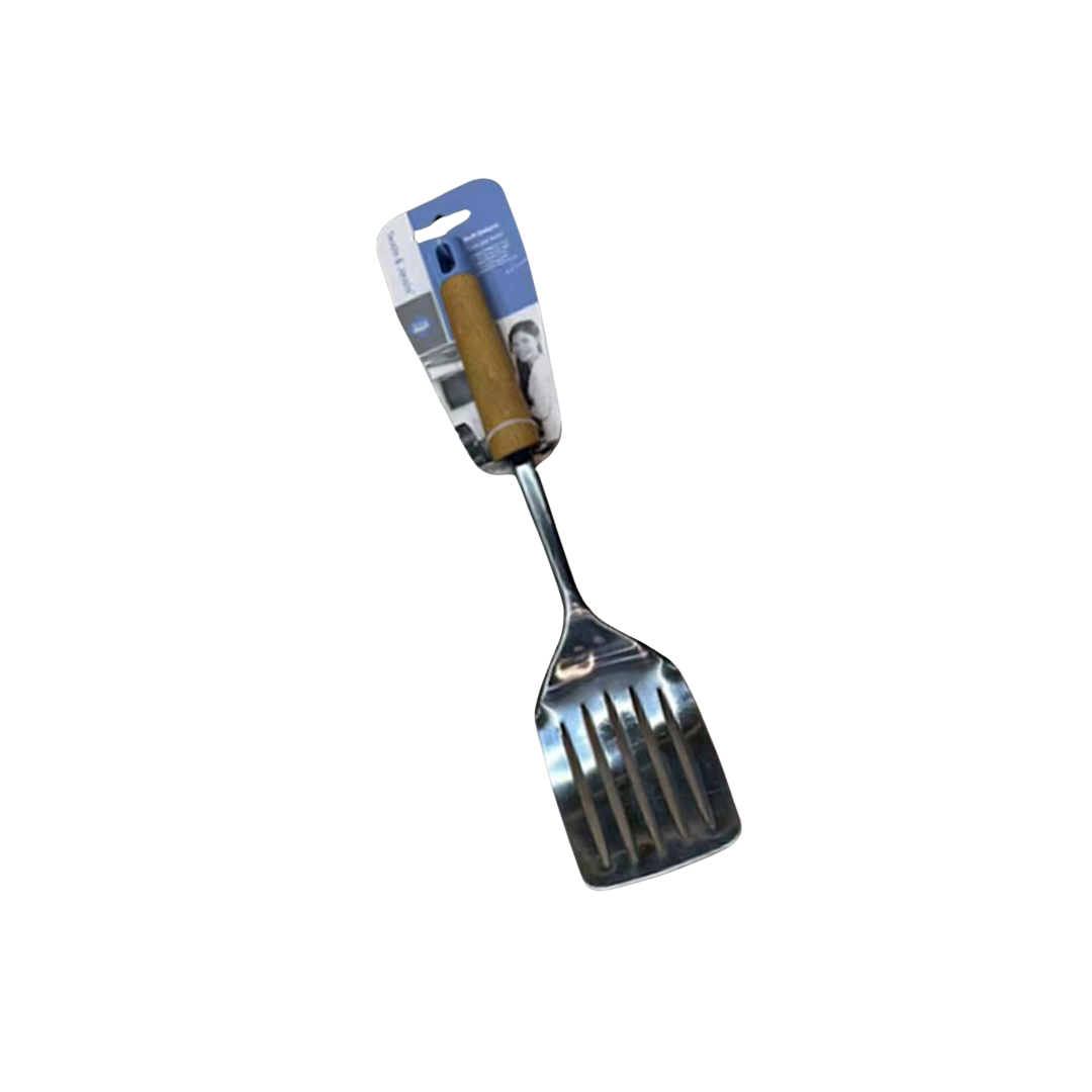 SPATULE INOX MANCHE BOIS-MARINA