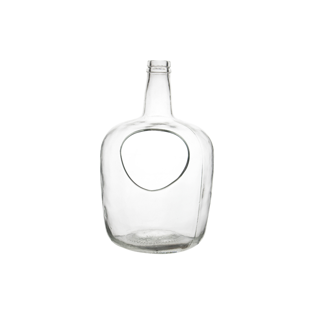 VASE TERRARIUM TRANSPARANT EN VERRE