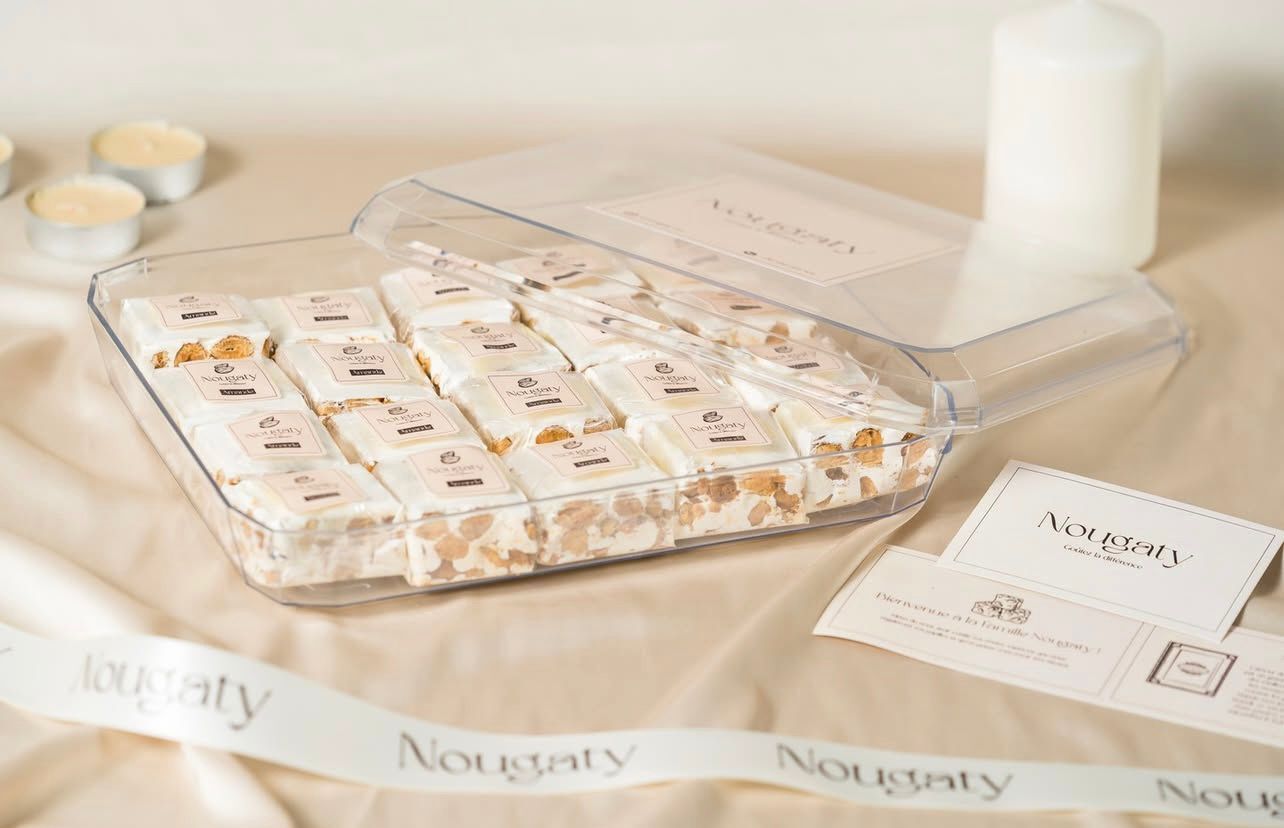 Coffret Nougat Amande – 24 pièces