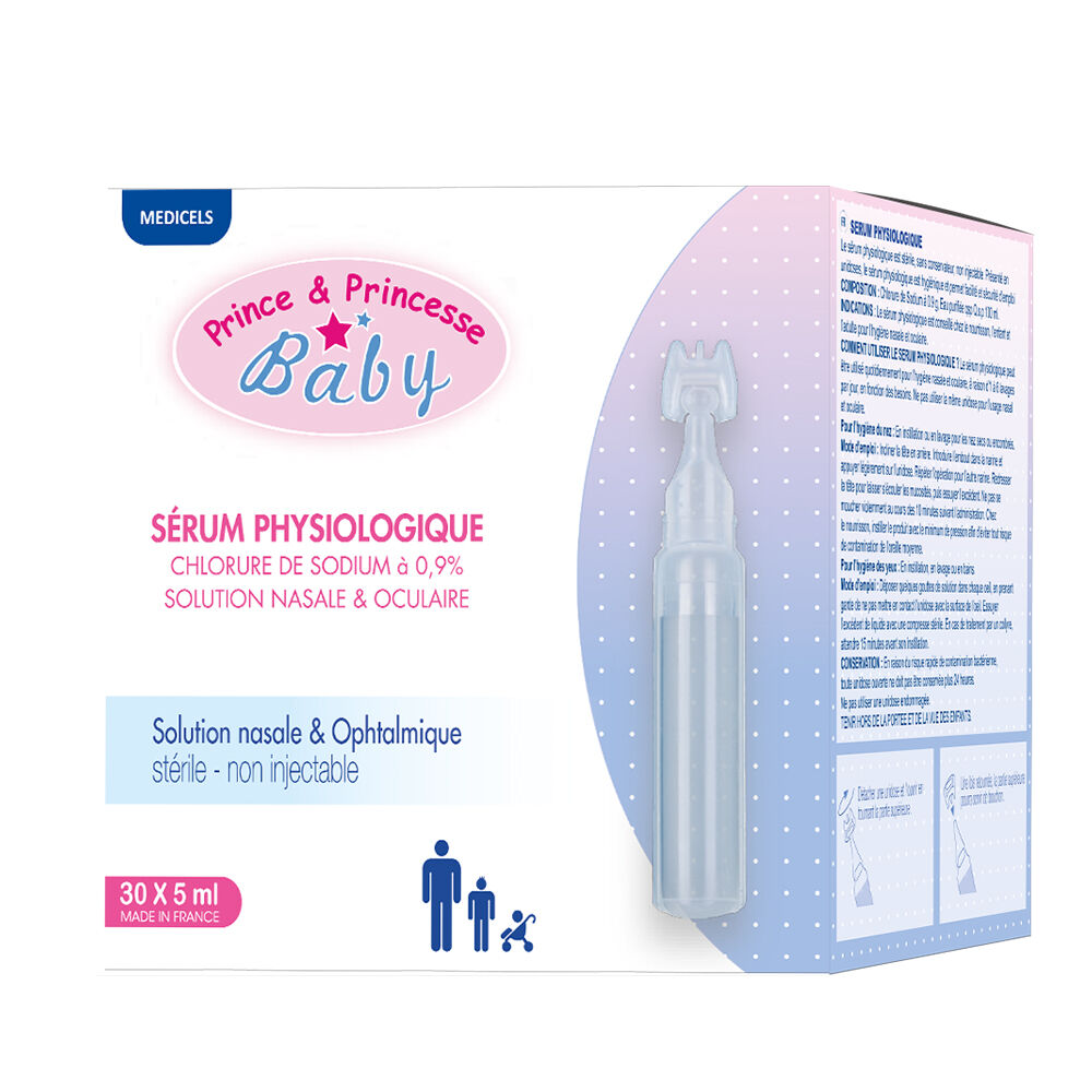 SERUM PHYSIOLOGIQUE BTE DE 30