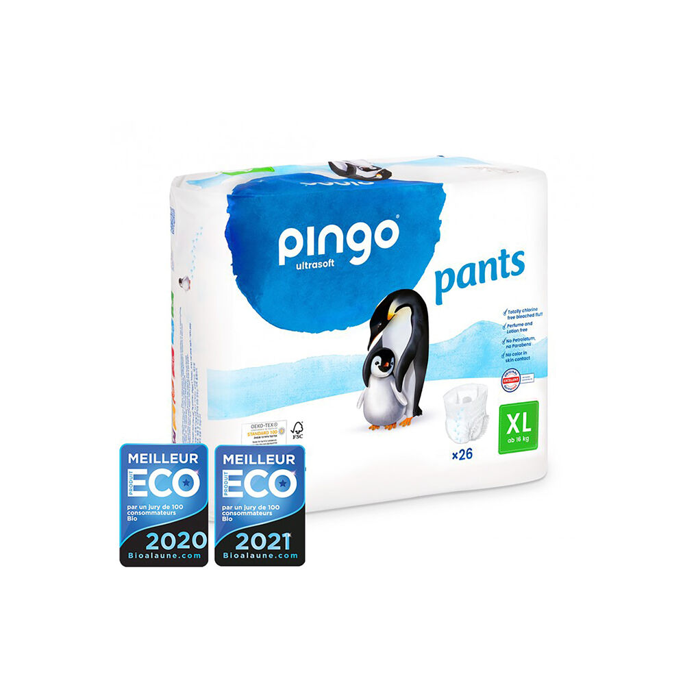 COUCHES CULOTTES D'APPRENTISSAGE XL TAILLE 6 ( 16KG G+) SACHET DE 26 CULOTTES