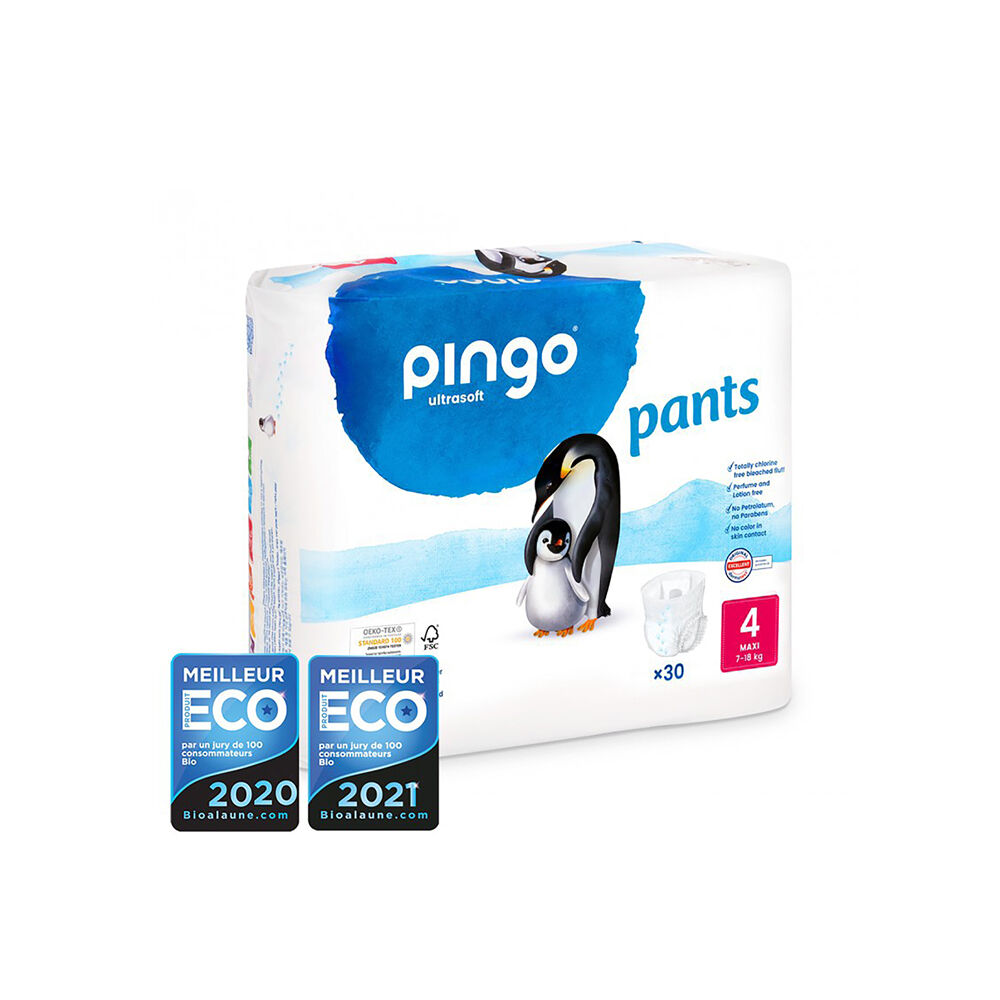 COUCHES CULOTTES D'APPRENTISSAGE MAXI TAILLE 4 ( 7-18 KG) SACHET DE 30 CULOTTES