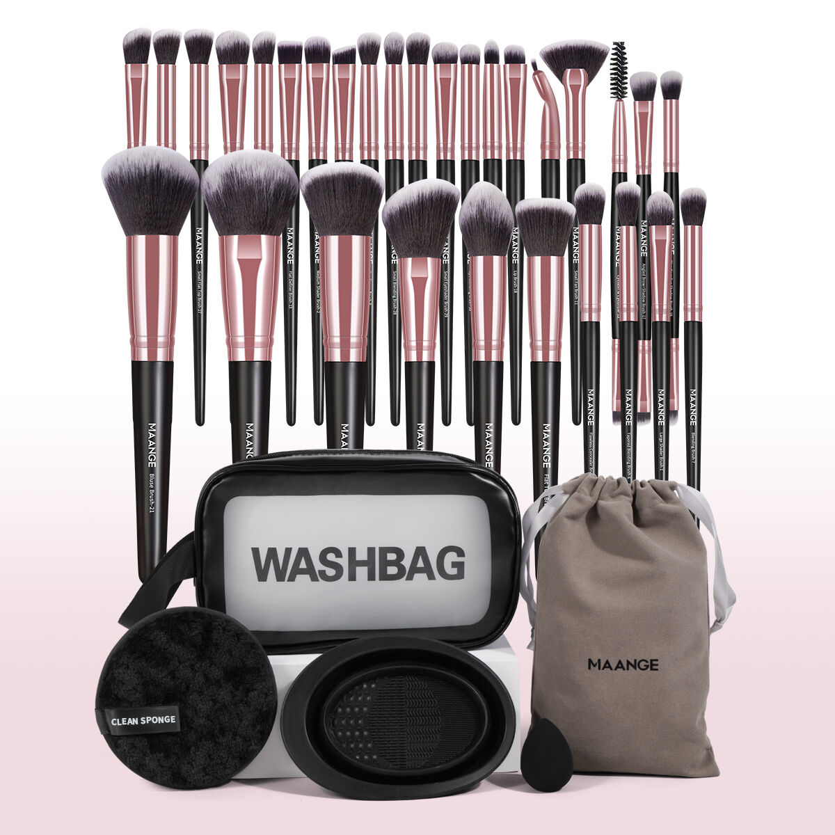 30 Pieces Makeup Brush Kit