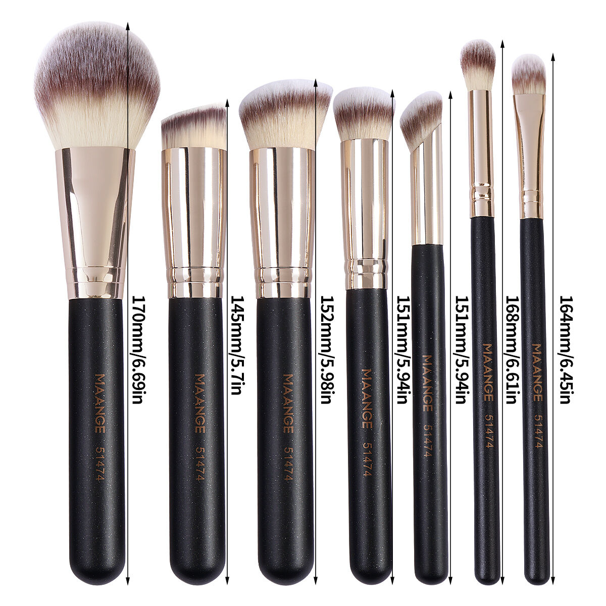 7 Pieces Makeup Brush thumbnail 3