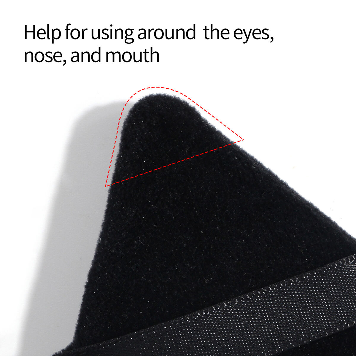 18 Pieces Makeup Brush with 5 Pieces Puff and Bag-Black thumbnail 3