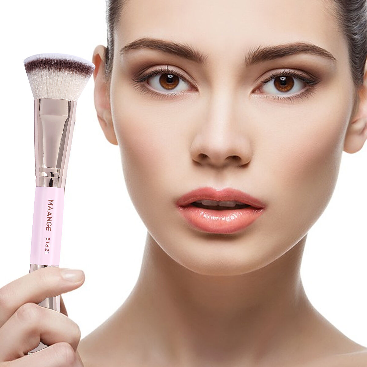 2 Pieces Double-End Makeup Brush thumbnail 3