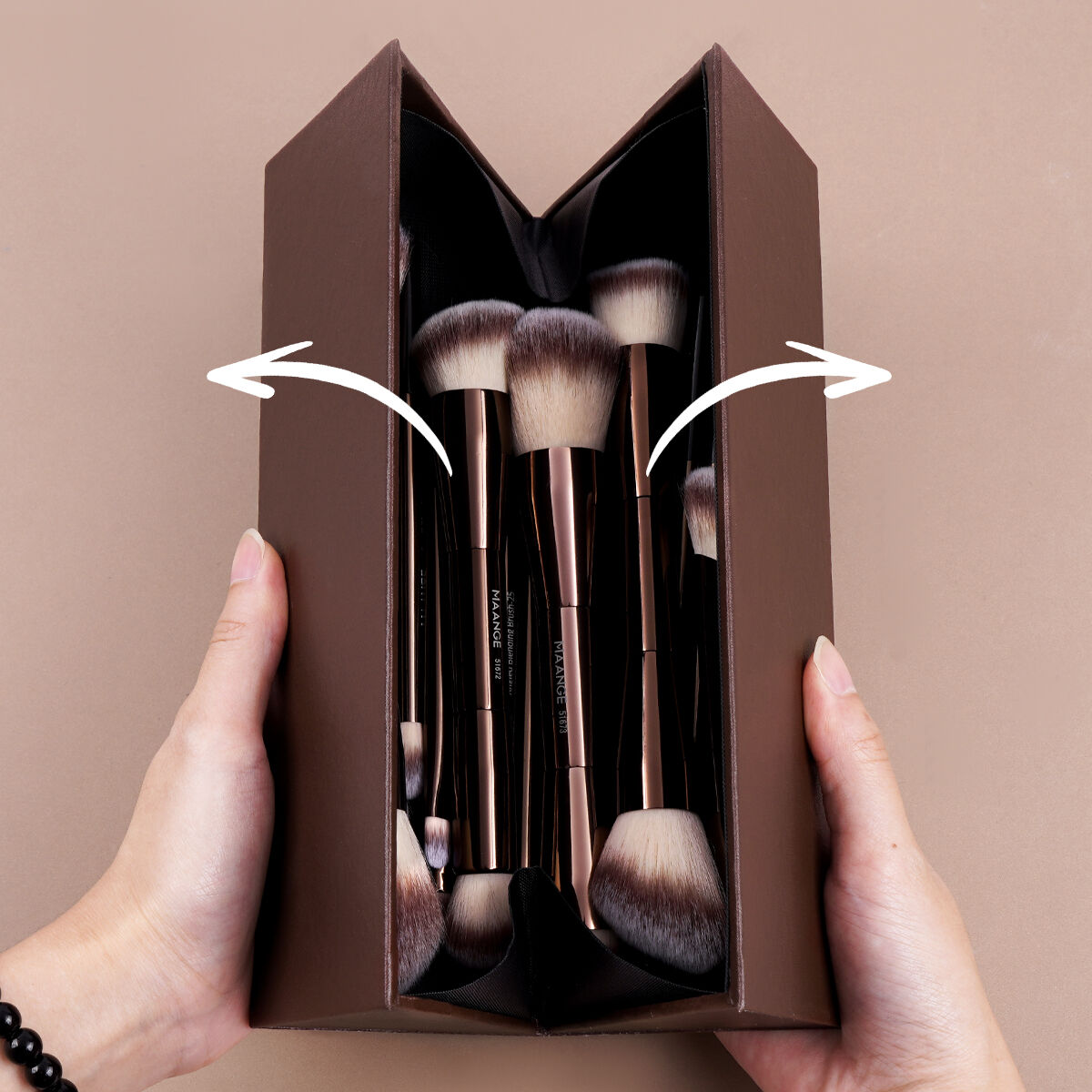 20 Pieces Makeup Brush with Box thumbnail 4